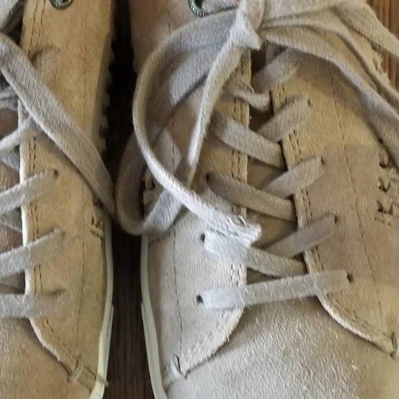 TOMS Lennox Sneakers Tan Suede Size 8.5 - Picture 8 of 9